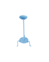Blue Metal Candle Holder